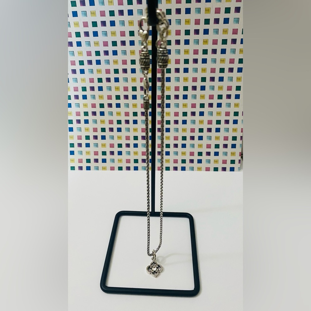 Brighton Silver Pendant Necklace - Silver Tone